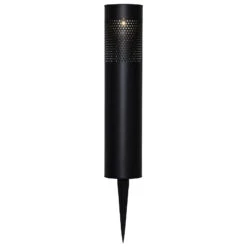 LED-Solarleuchte Blace In Schwarz, 39 Cm Hoch -Lampen Welt 1523824 2