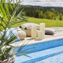 LED-Kerze Grande, Akkubetrieben, Höhe 21 Cm -Lampen Welt 1523865 2