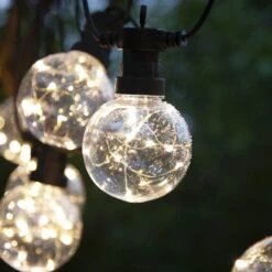 LED-Lichterkette Big Circus, Dew Drops, 10-flg. -Lampen Welt 1523940 5