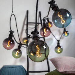 LED-Globe G125 E27 4W 2.000K Schwarz/pink Dimmbar -Lampen Welt 1527022 7