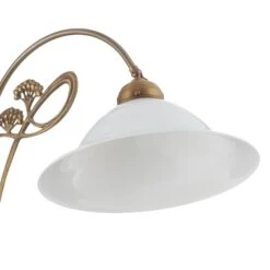 Messing-Stehleuchte Alwine Zweiflammig 12 Messing-Stehleuchte Alwine Zweiflammig -Lampen Welt 1542009 4