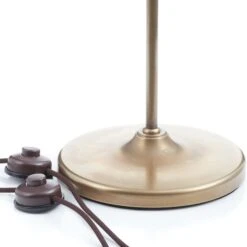 Messing-Stehleuchte Alwine Zweiflammig 15 Messing-Stehleuchte Alwine Zweiflammig -Lampen Welt 1542009 7