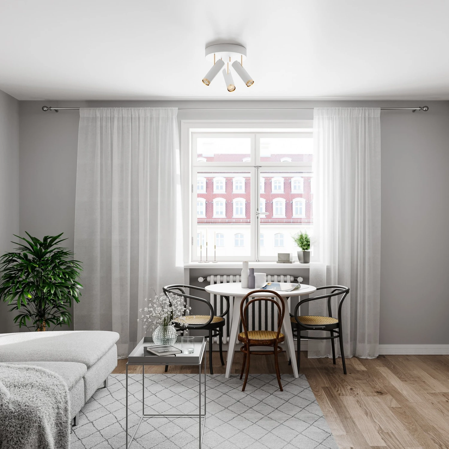 By Rydens By Rydéns Puls Deckenstrahler 3-flammig Weiß 6 By Rydens By Rydéns Puls Deckenstrahler 3-flammig Weiß – Bild 6