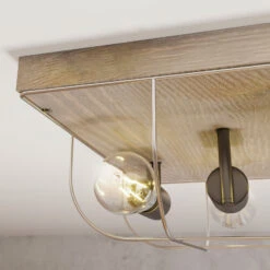 Envostar Neptuna Deckenleuchte, Quadrat, 4-fl. -Lampen Welt 1573283 3