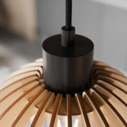 Envostar Clay Pendelleuchte Birkensperrholz 3fl -Lampen Welt 1573344 3