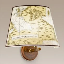 Wandleuchte Laguna, Maritimes Design Mit Holz