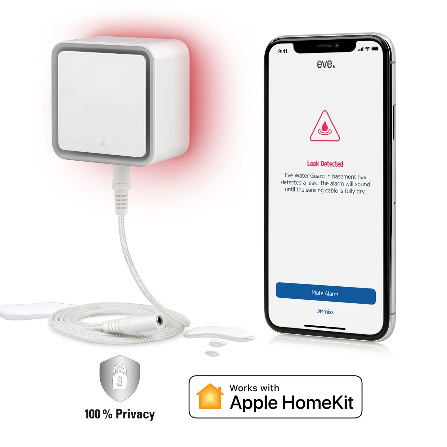 Eve Water Guard, Smarter Wassermelder Mit Thread 2 Eve Water Guard, Smarter Wassermelder Mit Thread – Bild 2