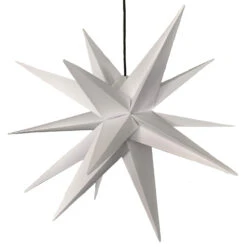 Deko-Stern XXL Außen, 18-Zacker, Ø 80 Cm Weiß -Lampen Welt 2506139 2
