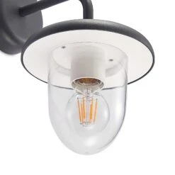 Prios Larkumi Außenwandlampe Mit E27-Fassung -Lampen Welt 2621013 6