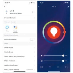 Denver SHL-450 GU10 5W LED-Reflektor RGBW WLAN 3er -Lampen Welt 2622013 5
