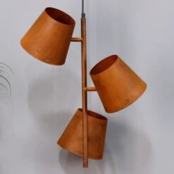 Hängeleuchte Colt, Dreiflammig, Edelrost -Lampen Welt 3006892 1