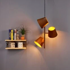 Hängeleuchte Colt, Dreiflammig, Edelrost -Lampen Welt 3006892 2