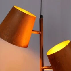 Hängeleuchte Colt, Dreiflammig, Edelrost -Lampen Welt 3006892 4