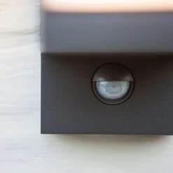 LED-Außenwandleuchte Cuba, Sensor 1-fl. Anthrazit -Lampen Welt 3009030 6