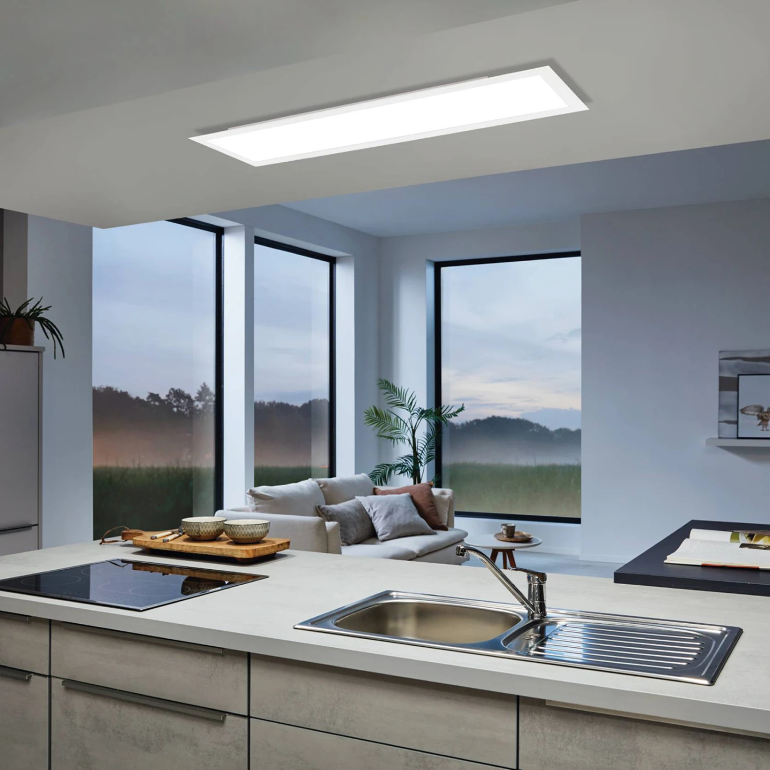 EGLO Connect Salobrena-C LED-Panel Rechteckig Weiß 3 EGLO Connect Salobrena-C LED-Panel Rechteckig Weiß – Bild 3