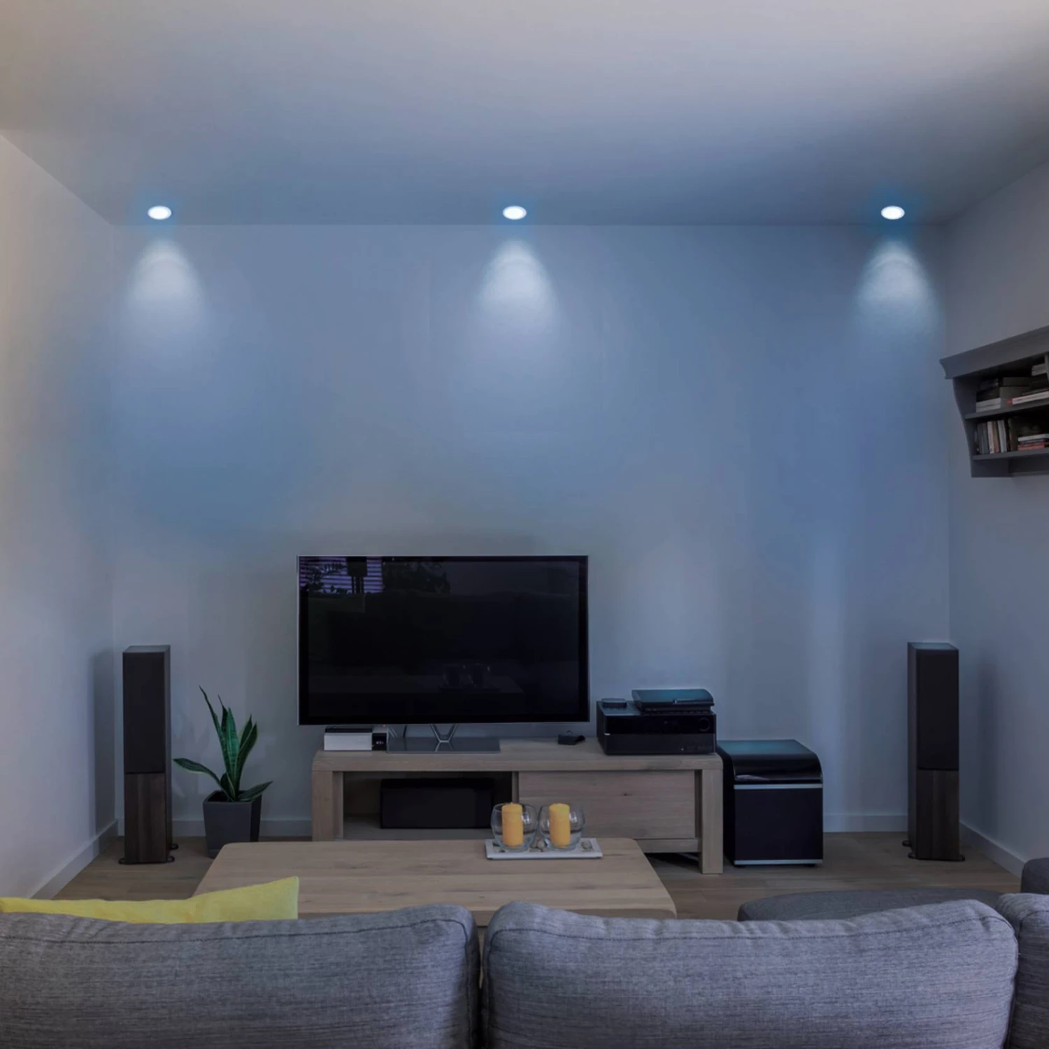 EGLO Connect Fueva-C LED-Einbauleuchte Weiß 17cm 3 EGLO Connect Fueva-C LED-Einbauleuchte Weiß 17cm – Bild 3