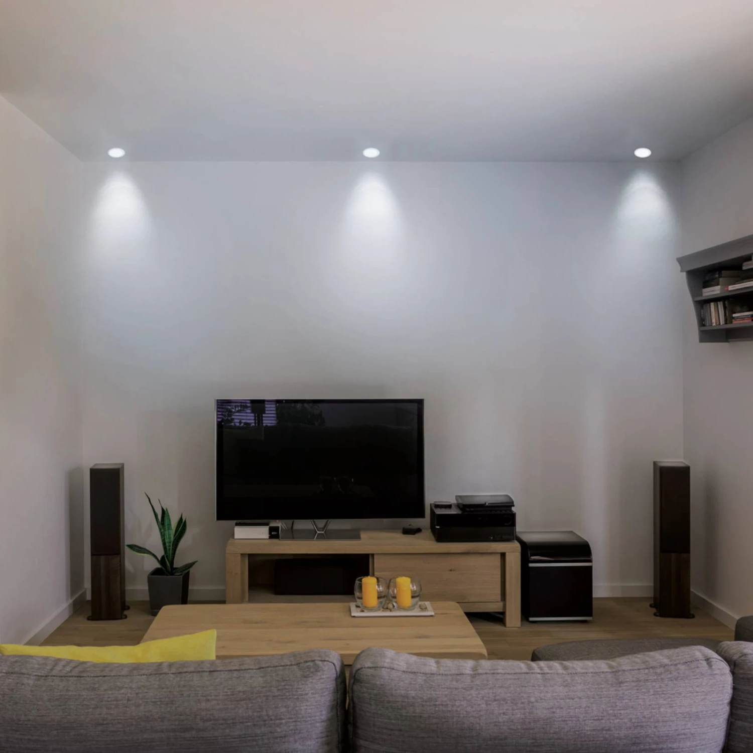 EGLO Connect Fueva-C LED-Einbauleuchte Weiß 17cm 4 EGLO Connect Fueva-C LED-Einbauleuchte Weiß 17cm – Bild 4