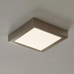 EGLO Connect Fueva-C Deckenlampe 22,5cm Nickel