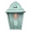 Grüne Außenwandlampe St. James Verdi Aus Messing -Lampen Welt 3048389