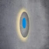 Escale Blade Open LED-Wandlampe RGBW Beton Ø59cm -Lampen Welt 3051209