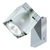 Fabbian Cubetto Wandleuchte GU10 Chrom/klar -Lampen Welt 3503133