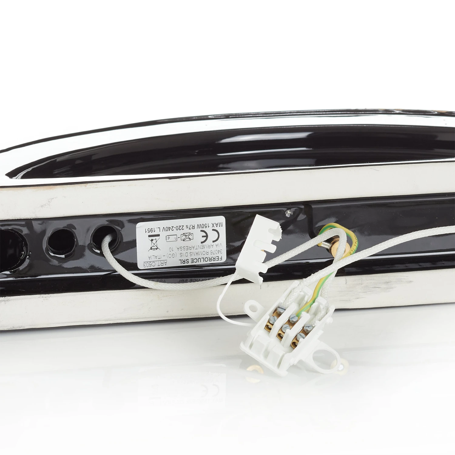 Vintage-Wandleuchte C603, Schwarz 7 Vintage-Wandleuchte C603, Schwarz – Bild 7