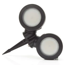 Spießstrahler Tommy Rund Schwarz 2-flammig 10W CCT 11 Spießstrahler Tommy Rund Schwarz 2-flammig 10W CCT -Lampen Welt 3538188 3