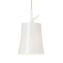 Foscarini Birdie Piccola Hängeleuchte, Weiß