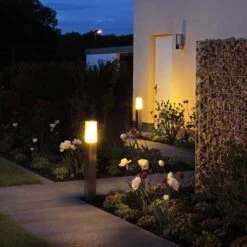 Edelstahl-Wegeleuchte Tunuk -Lampen Welt 4001410 2