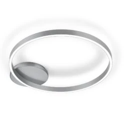 LED-Deckenleuchte Anel-60 Nickel Matt, Up & Down