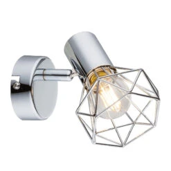 Globo Wandstrahler Daiva Mit Käfigschirm -Lampen Welt 4014891 2