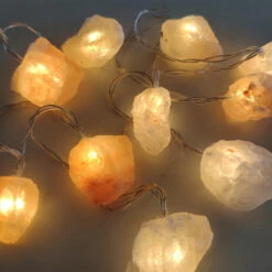 Globo LED-Salzkristall-Lichterkette Hoku, 10-flammig -Lampen Welt 4015611 3