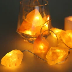 Globo LED-Salzkristall-Lichterkette Hoku, 10-flammig -Lampen Welt 4015611 5