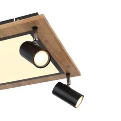 Globo Deckenleuchte Ulla Mit LEDs, 5-flammig, 45x45cm -Lampen Welt 4015664 2