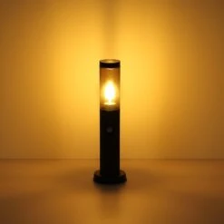 Globo Sockelleuchte Boston Mit Bewegungssensor -Lampen Welt 4015681 3