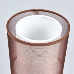 Tischleuchte Nica Mit Außenschirm In Braun -Lampen Welt 4018012 4