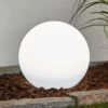 Solarkugel Lago Mit LED Und Erdspieß 4 Solarkugel Lago Mit LED Und Erdspieß -Lampen Welt 4018063