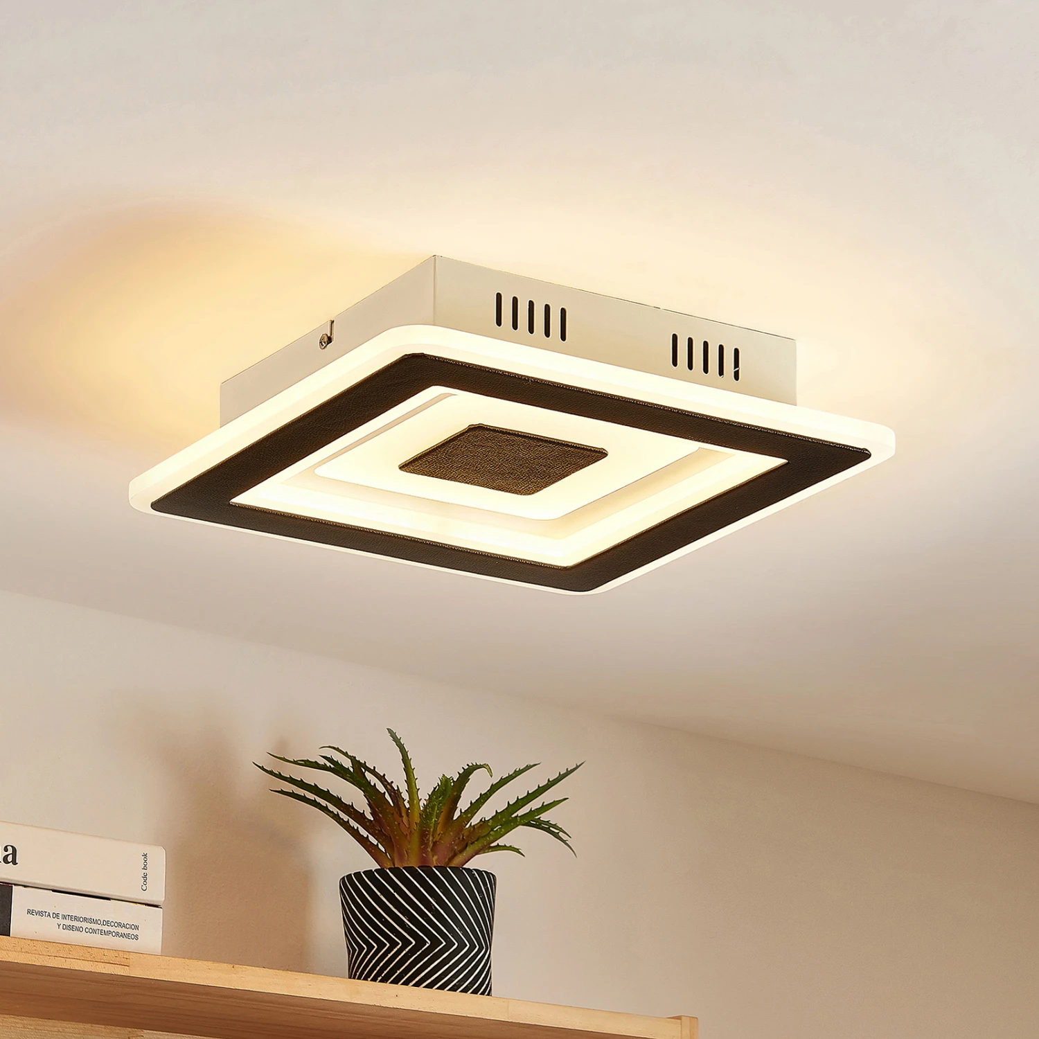 Lindby Evanio LED-Deckenlampe, Smart, CCT, RGB 2 Lindby Evanio LED-Deckenlampe, Smart, CCT, RGB – Bild 2