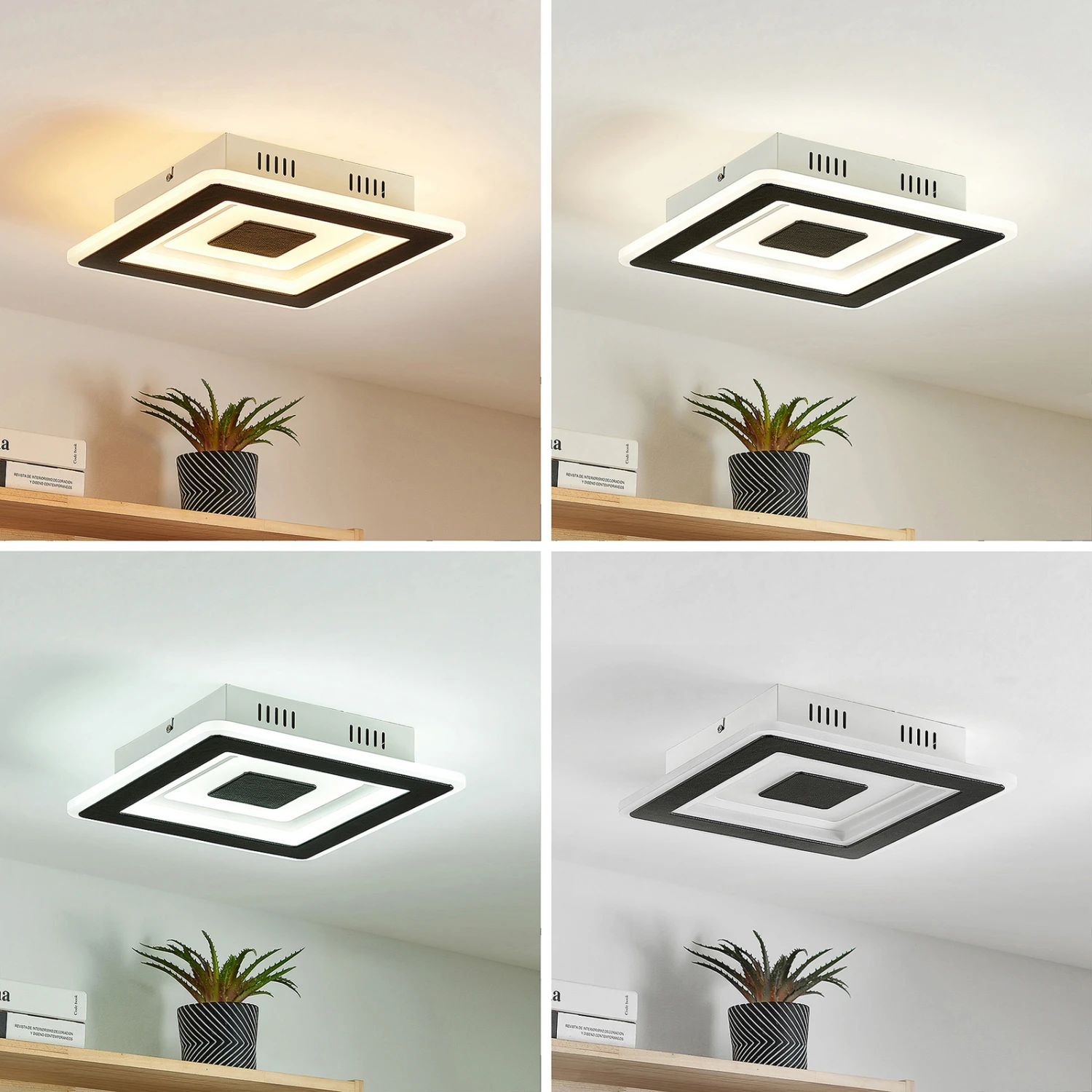 Lindby Evanio LED-Deckenlampe, Smart, CCT, RGB 4 Lindby Evanio LED-Deckenlampe, Smart, CCT, RGB – Bild 4