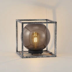 Lindby Purdie LED-Solarleuchte, Käfig, Kugel -Lampen Welt 4018297 2