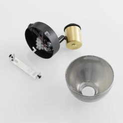 Lindby Aniol Wandleuchte Mit Glasschirm -Lampen Welt 4018376 8