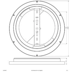 EVN ALR LED-Panel Weiß 15W Ø30cm 4.000K -Lampen Welt 4026072 6