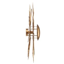 Wandleuchte Sonne Ø 70 Cm Gold -Lampen Welt 4512064 4