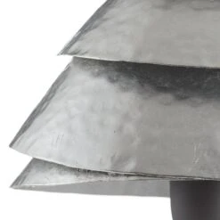 Tischleuchte Snail One In Silber-Braun -Lampen Welt 4512423 6