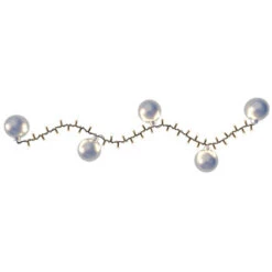 LED-Lichterkette 2in1, Frosty Silver, 700 LEDs