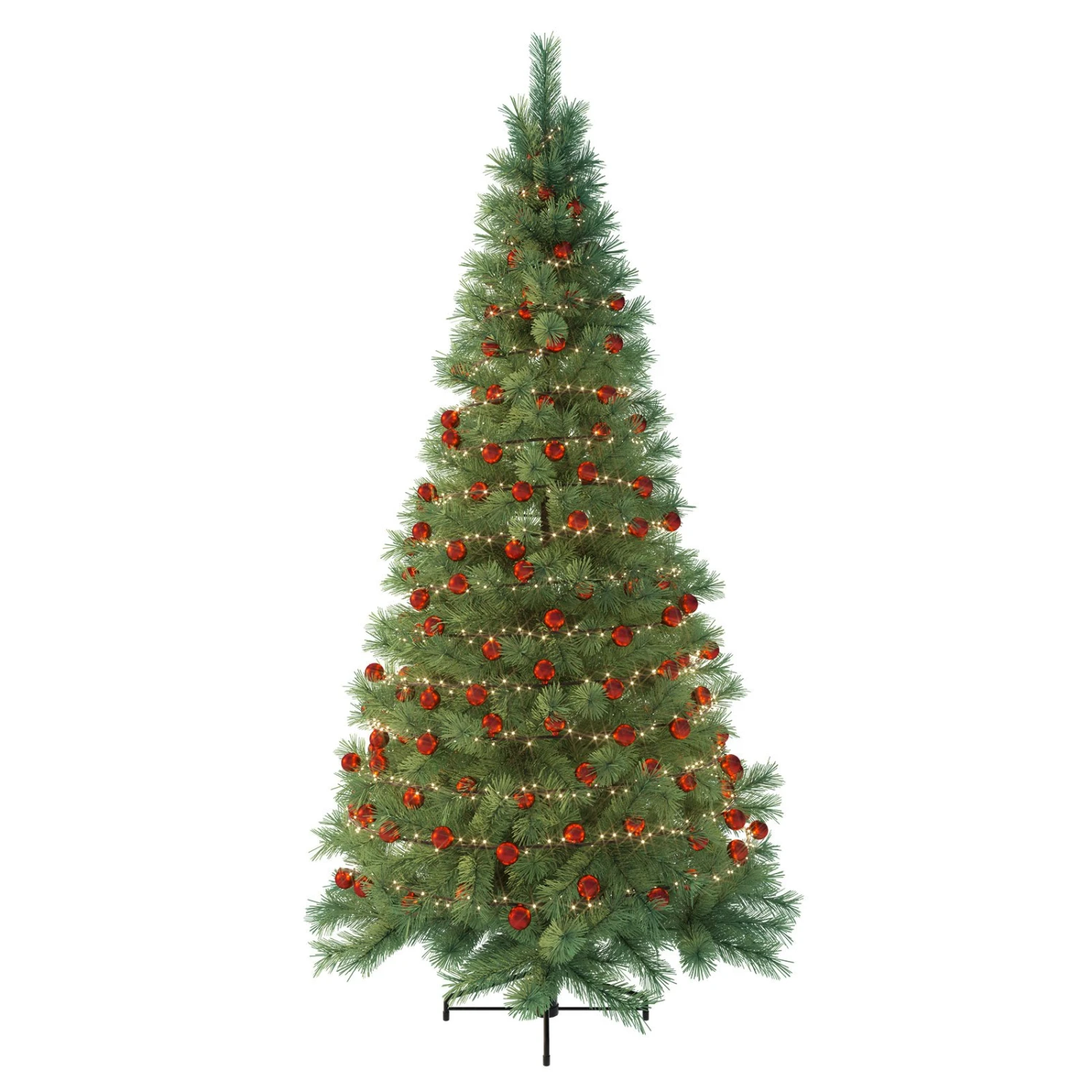 LED-Lichterkette 2in1, Cranberry Red, 550 LEDs 2 LED-Lichterkette 2in1, Cranberry Red, 550 LEDs – Bild 2