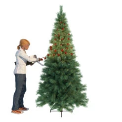 LED-Lichterkette 2in1, Cranberry Red, 550 LEDs 5 LED-Lichterkette 2in1, Cranberry Red, 550 LEDs -Lampen Welt 4544033 2