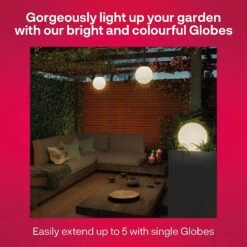 Innr Smart Outdoor Globe Colour LED-Kugel, 3er-Set 9 Innr Smart Outdoor Globe Colour LED-Kugel, 3er-Set -Lampen Welt 5037104 2