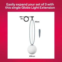 Innr Smart Outdoor Globe Colour LED-Kugel, Zusatz -Lampen Welt 5037105 3