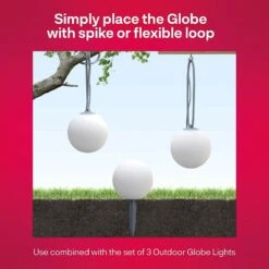 Innr Smart Outdoor Globe Colour LED-Kugel, Zusatz -Lampen Welt 5037105 6